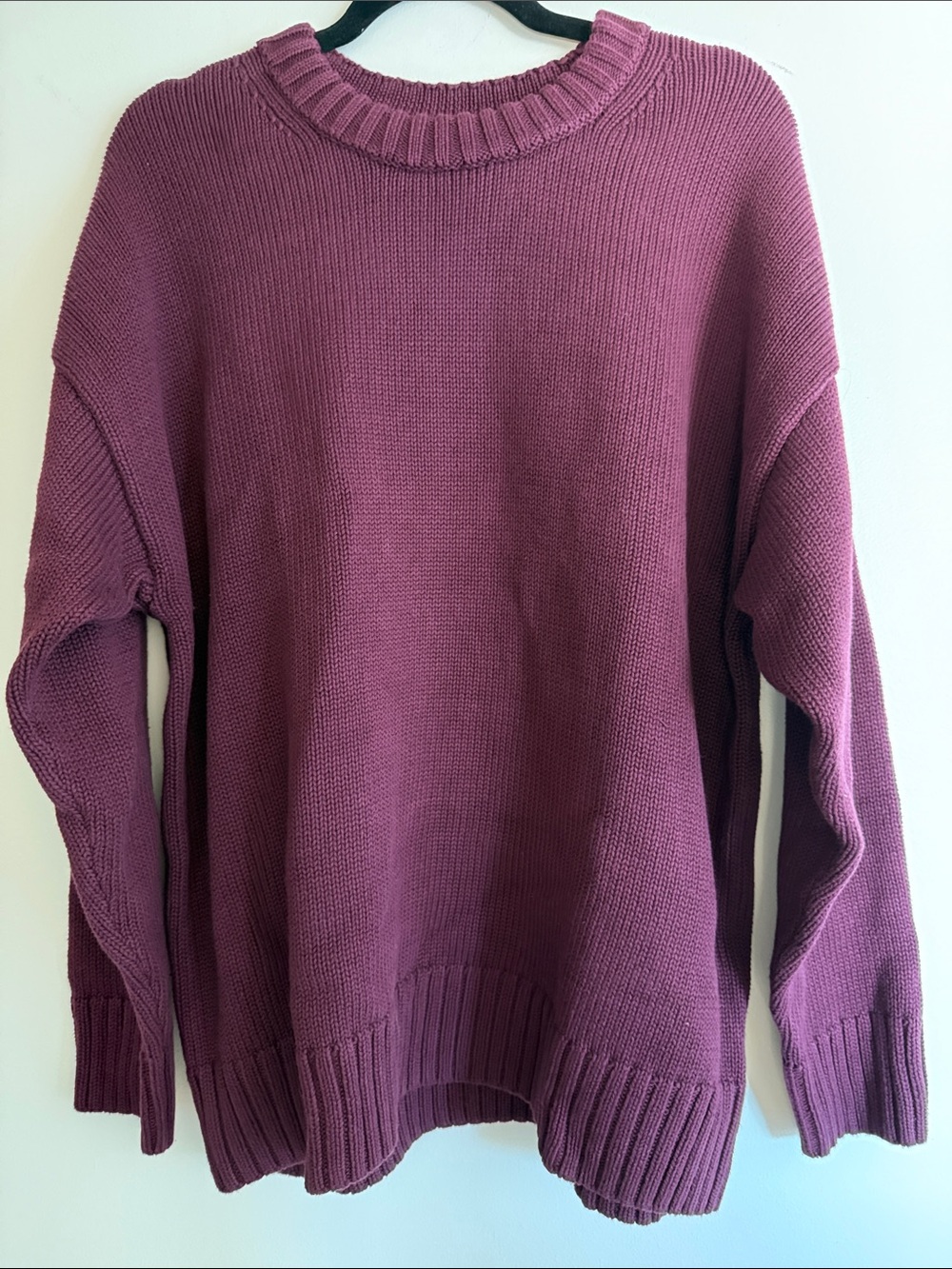 Gap oversized cotton sweater